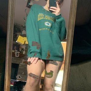 Packers oversized crew neck